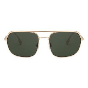 Burberry Dark Green Square Sunglasses